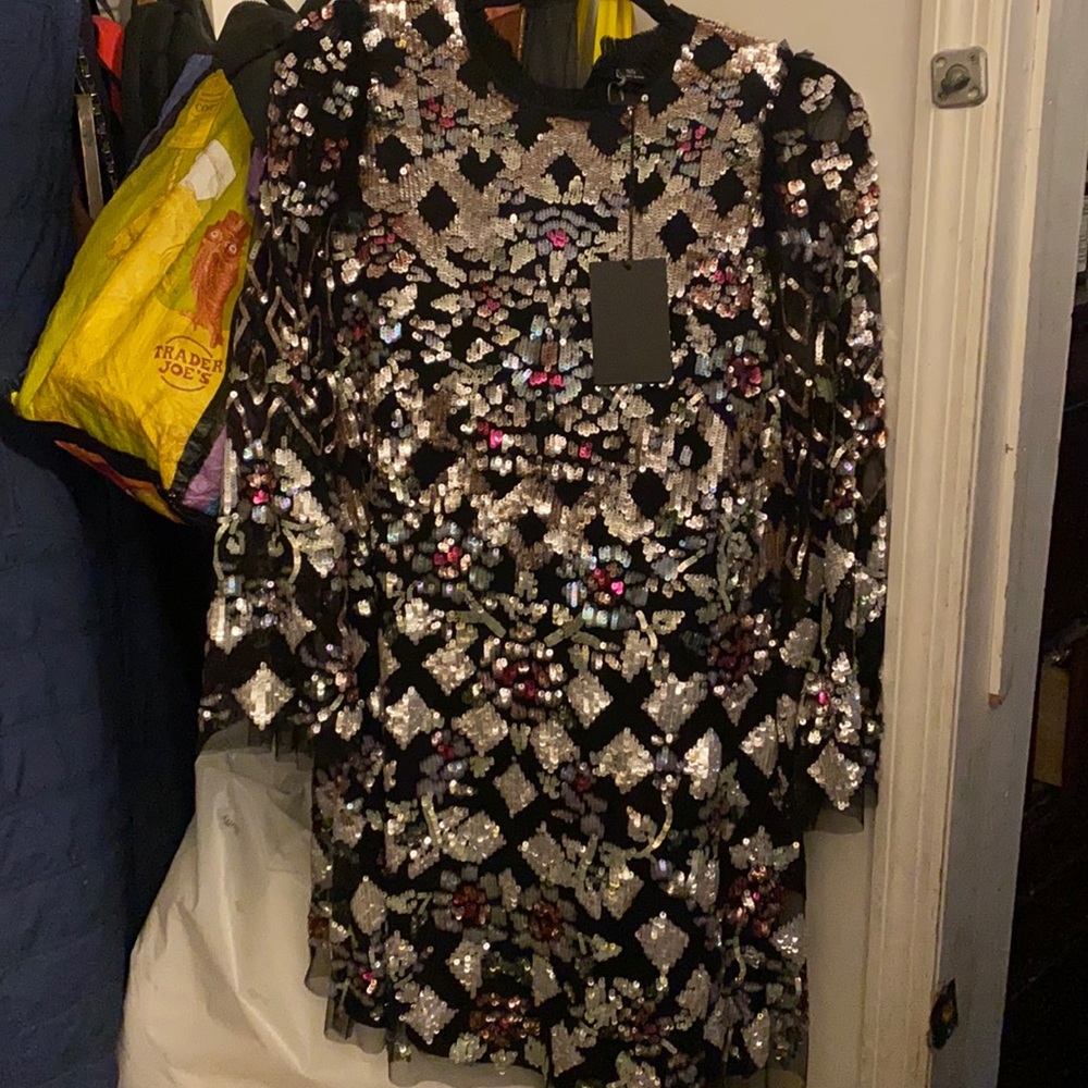 Beautiful never work sequins dress